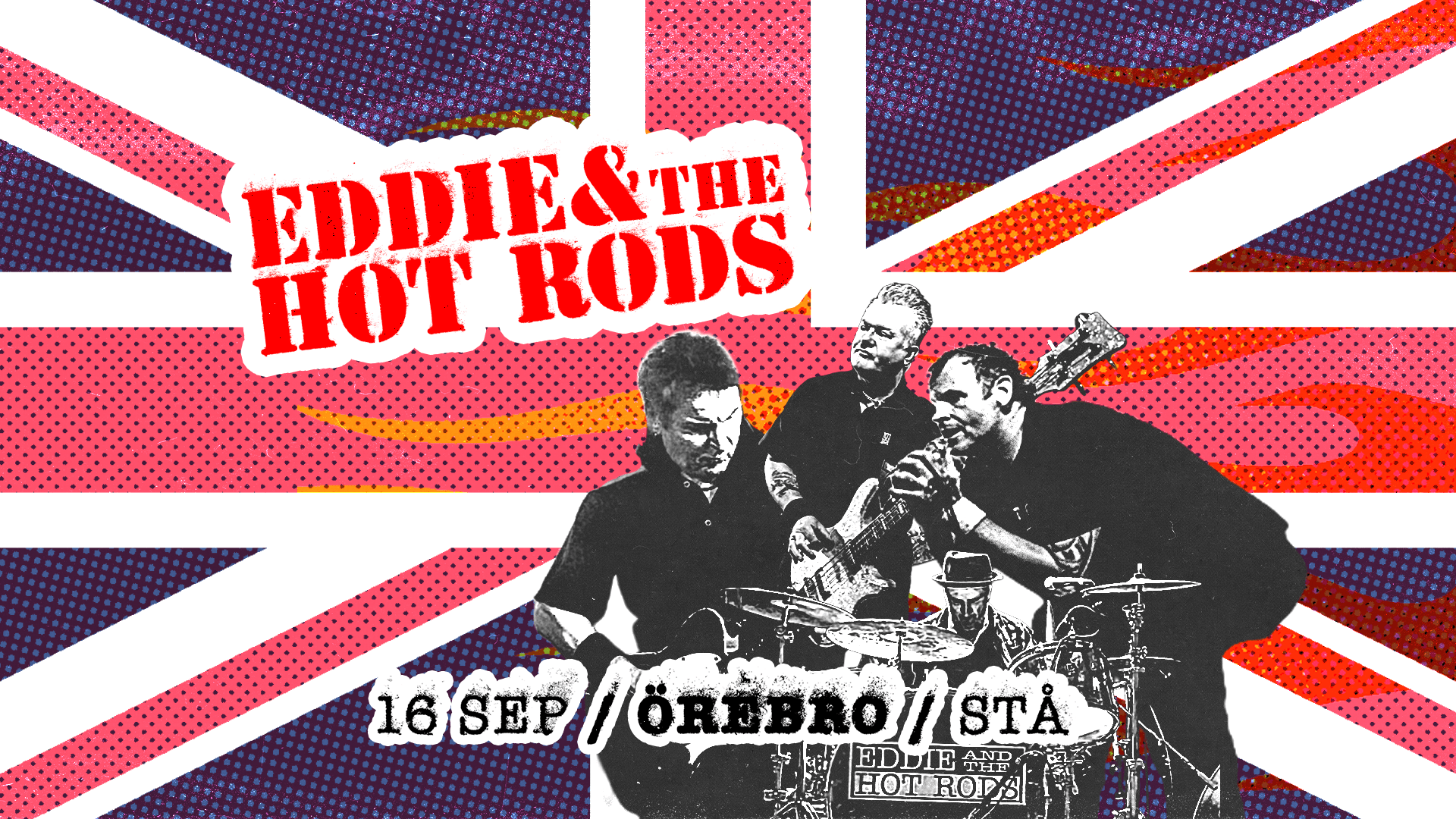 Eddie & the Hot Rods Örebro