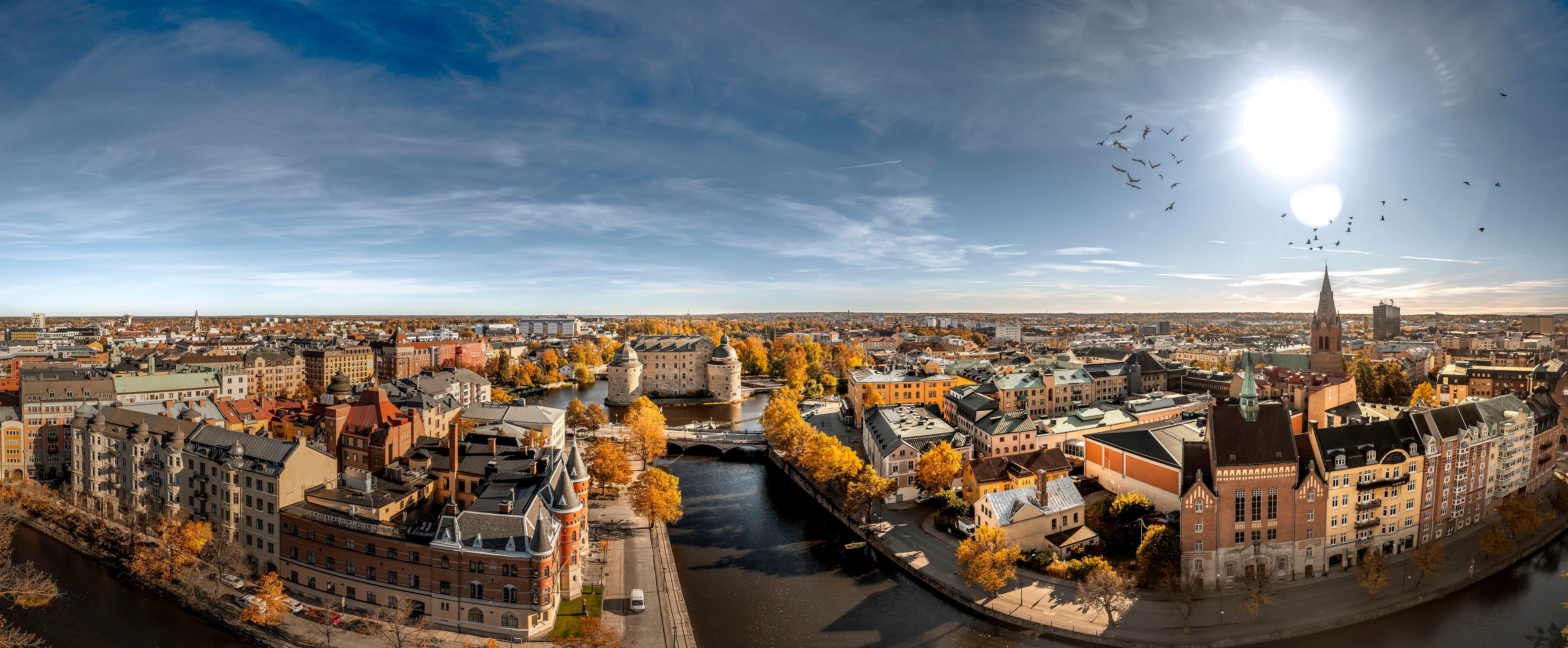 Vy över Örebro